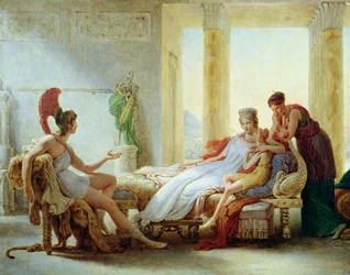 Aeneas vertelt Dido over de Ramp in Troje, 1815